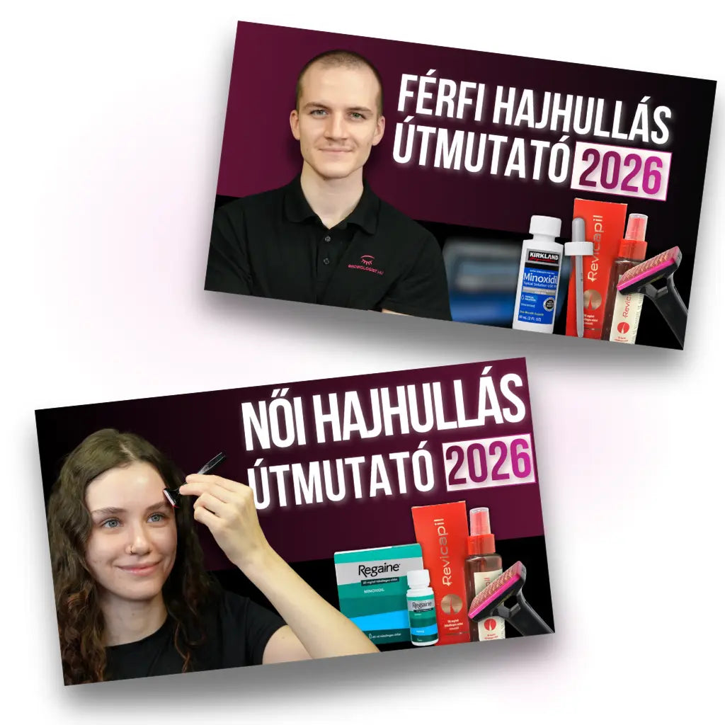 Hajhullás útmutató - női és férfi